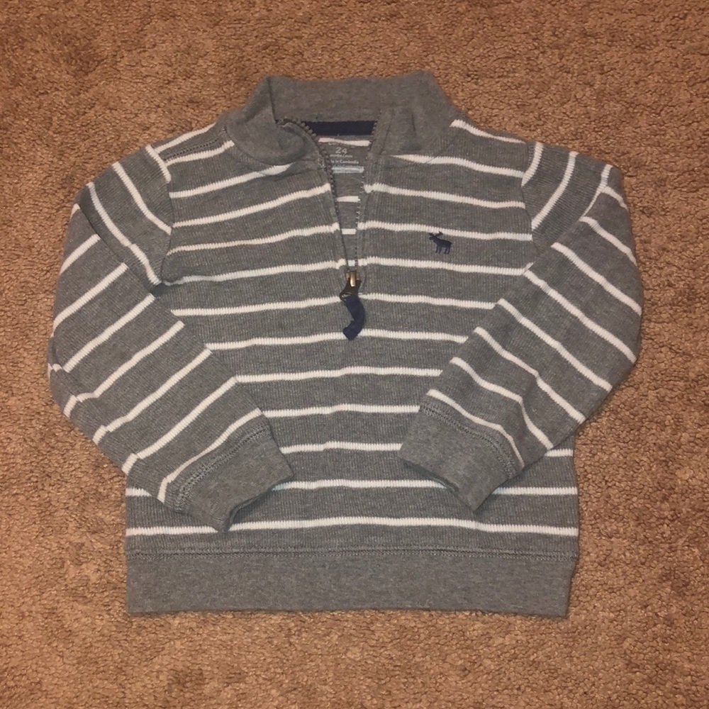 Carter’s striped grey pullover
